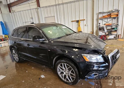 2011 Audi Q5 Premium Plus from USA, damaged, VIN WA1DKAFP2BA077028